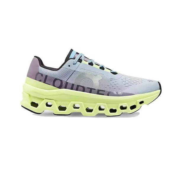 Men's On Cloudmonster Gray/Green Shoes 0105
